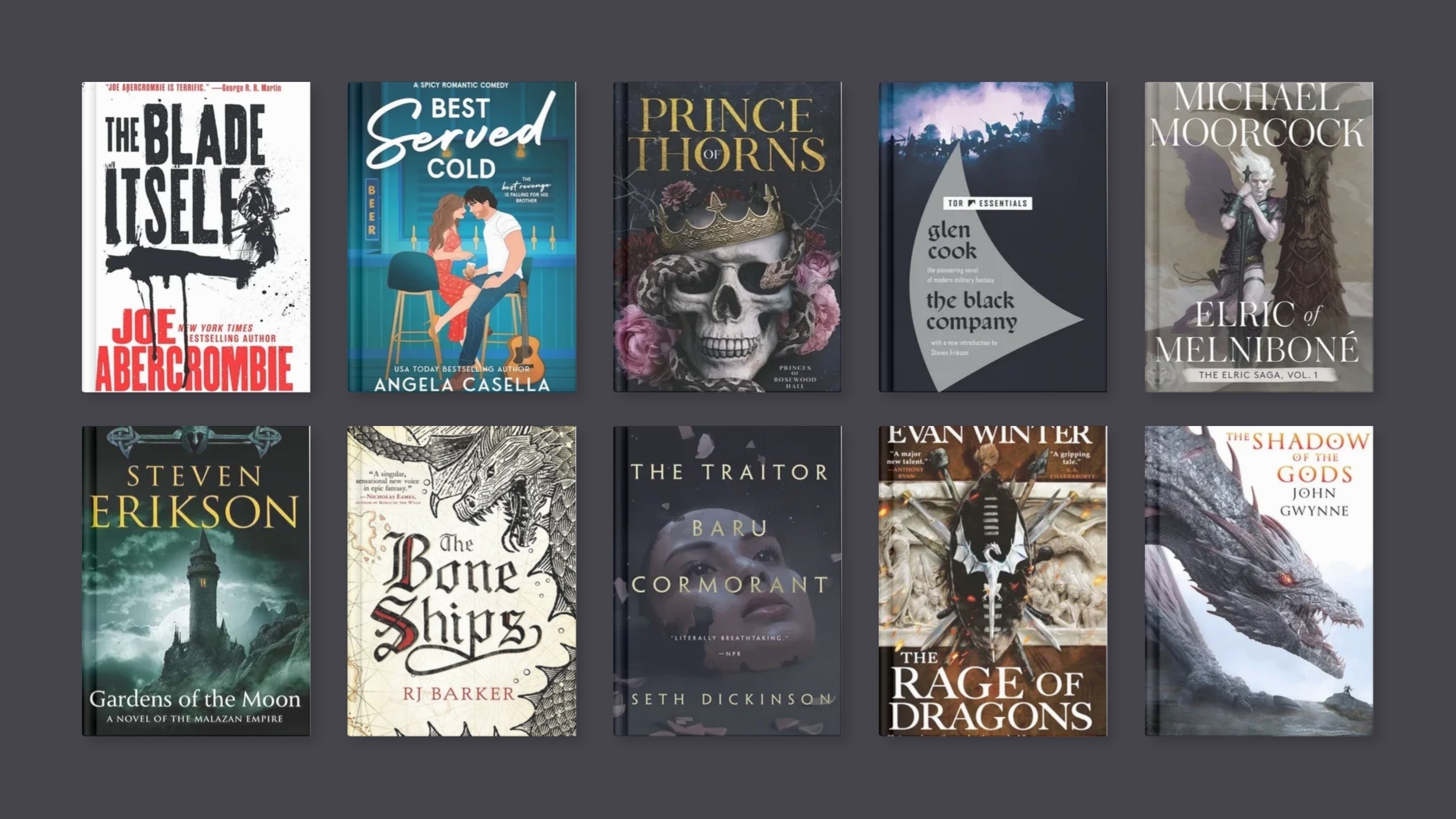 The Best Grimdark Fantasy Books