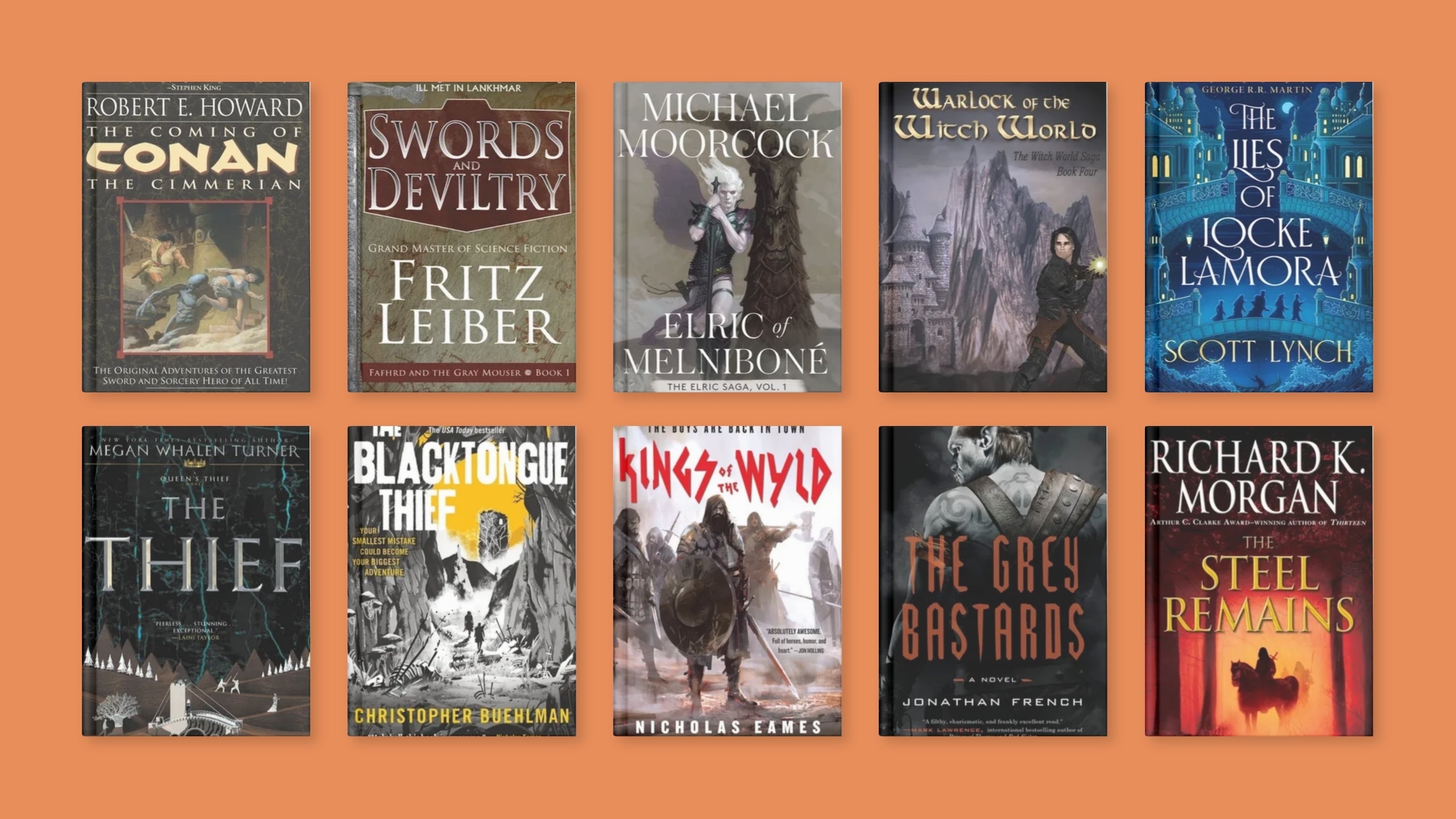 The Best Sword and Sorcery Books, From Conan to Now