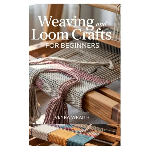 Weaving and Loom Crafts for Beginners: A Complete Step-By-Step Guide to Weaving Techniques, Tools, and Patterns for New Weavers at Home