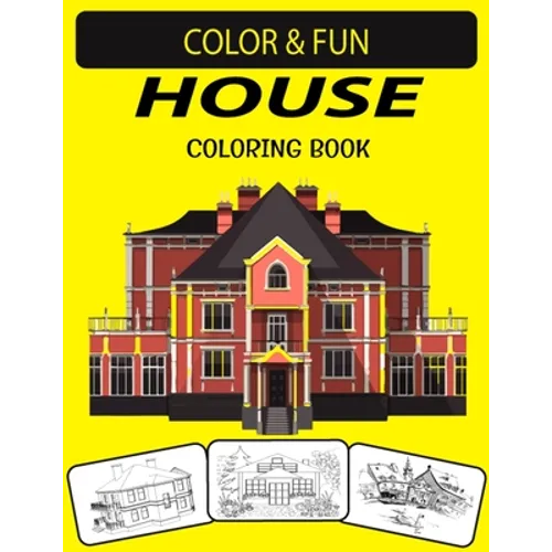 House Coloring Book: An Adult House Coloring Book with Beautifully Decorated Houses for Relaxation