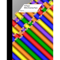 White Drawing Paper (70 Sheets) Pencil Cover