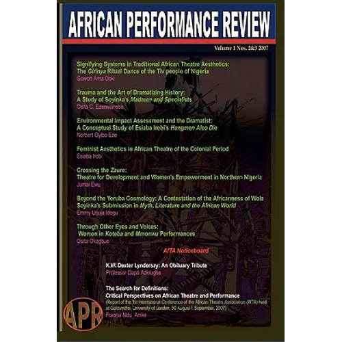 African Performance Review Vol 1 Nos 2&3