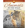 Animals In The Wild! Nature Coloring Book Grayscale Edition Grayscale Coloring Books