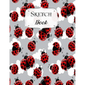Sketch Book: Ladybug Sketchbook Scetchpad for Drawing or Doodling Notebook Pad for Creative Artists #1