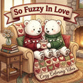So Fuzzy In Love: Easy & Fun Bold Line Coloring Book for Adults & Teens Cute Fuzzy Animals & Romantic Moments, Cozy Homebody Rituals Creative Screen-F