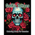 Gothic Tattoos coloring book for Inmates