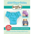 Adult diaper pattern