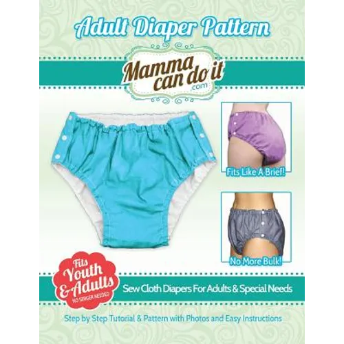 Adult diaper pattern