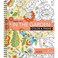 Color & Frame - In the Garden (Adult Coloring Book)