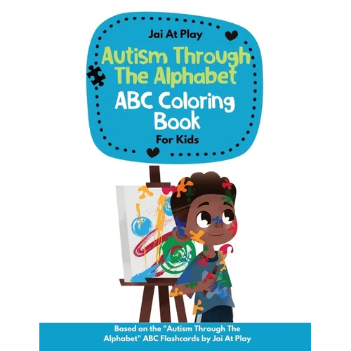 Autism Through The Alphabet ABC Coloring Book For Kids