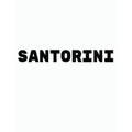Santorini: Black and White Decorative Book to Stack Together on Coffee Tables, Bookshelves and Interior Design - Add Bookish Char