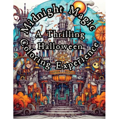 Midnight Magic A Thrilling Halloween Coloring Experience