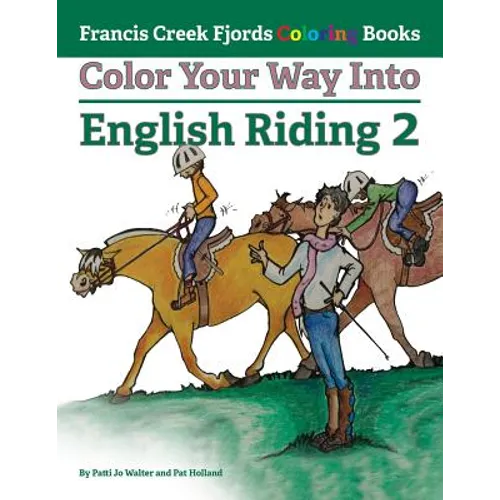 Color Your Way Into English Riding 2