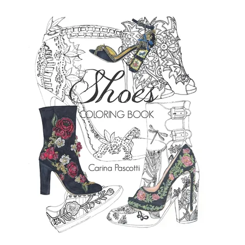 Shoes Coloring Book