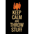 Keep Calm and Throw Stuff: Pottery Project Book 80 Project Sheets to Record your Ceramic Work Gift for Potters