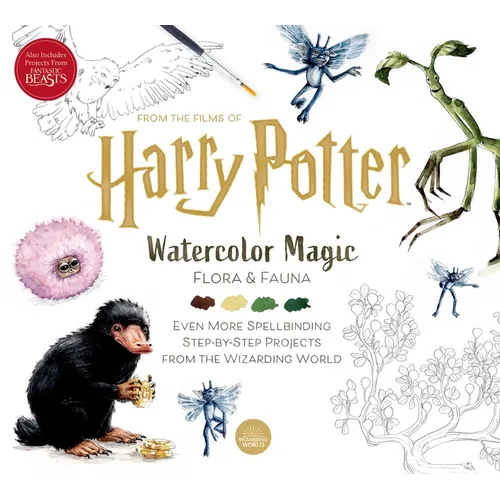 Harry Potter: Watercolor Magic: Flora & Fauna