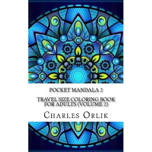 Pocket Mandala 2 - Travel Size Coloring Book for Adults (Volume 2)