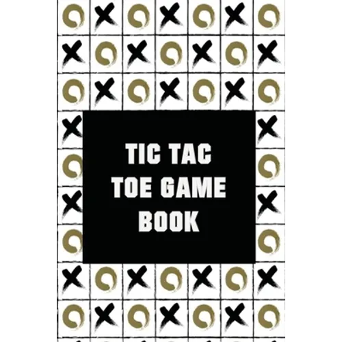 Tic-Tac-Toe Game Book (1000 Games)