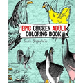 Epic chicken Adult Coloring Book