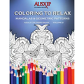 Coloring To Relax Mandalas & Geometric Patterns
