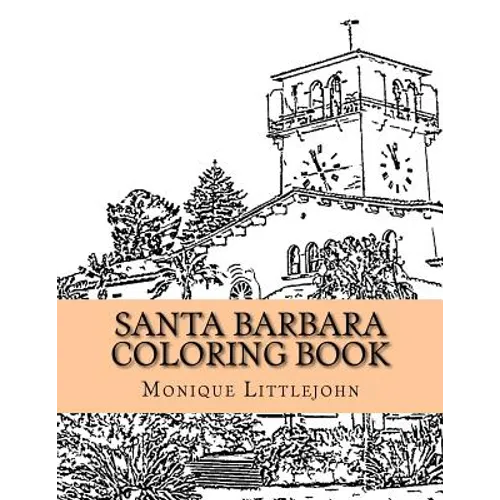 Santa Barbara Coloring Book