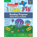 I Can Fly Reading Program with Online Games, Book B: Orton-Gillingham Based Reading Lessons for Young Students Who Struggle with Reading and May Have