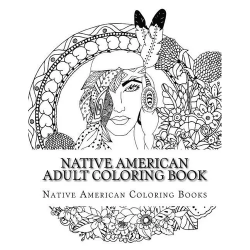 Native American Adult Coloring Book
