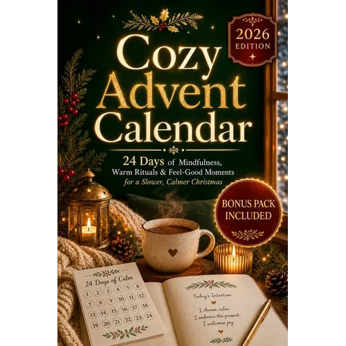 Cozy Advent Calendar: 24 Days of Mindfulness, Warm Rituals & Feel-Good Moments for a Slower, Calmer Christmas