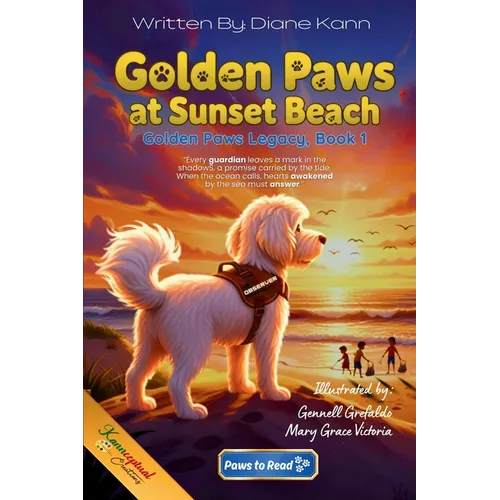Golden Paws at Sunset Beach