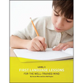 First Language Lessons Level 3: Student Workbook
