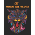 Cat Coloring Book For Adults: 50 unique designs for cats lovers