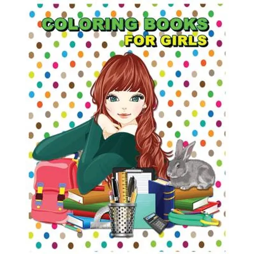 Coloring Books For Girls: Stress Relief Coloring Book: Flower Designs