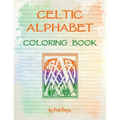 Celtic Alphabet Coloring Book: Large Capital Letter Monograms