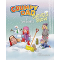 Grumpy Dad Shovels Snow