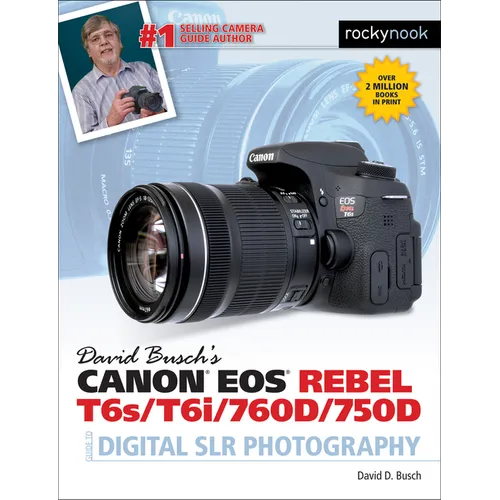 David Busch's Canon EOS Rebel T6s/T6i/760d/750d Guide to Digital SLR Photography