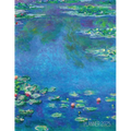Claude Monet Daily Planner 2025: Water Lilies Painting Artistic French Impressionism Art Flower Organizer