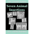 Seven Animal insertions Filet Crochet Pattern: Complete Instructions and Chart