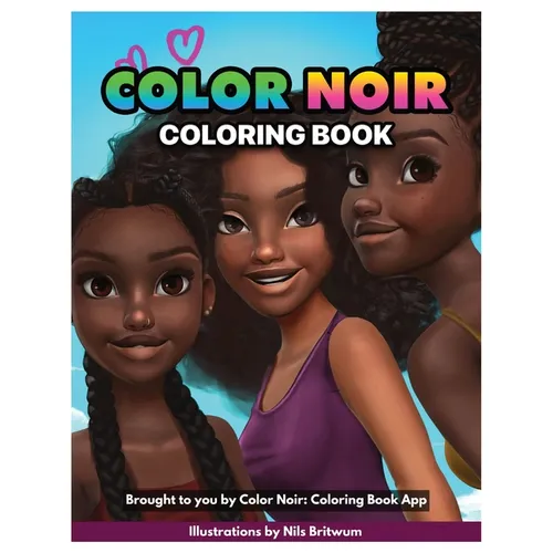 Color Noir: A Coloring Book Celebrating Black Culture
