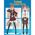 Anime Coloring Book With 3 Styles of Anime: Adorable Manga and Anime Characters set on Anime For Anime Lover, Adults, Teens (Manga coloring book)