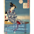 Coloring Book: Japan's 100 Moonlit Moments (Part I)