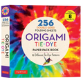 Origami Tie-Dye Patterns Paper Pack Book: 256 Double-Sided Folding Sheets (Includes Instructions for 8 Models)