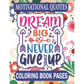Motivational Quotes Coloring Book