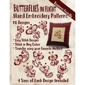 Butterflies in Flight Hand Embroidery Patterns