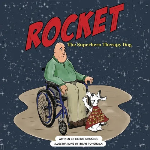 Rocket the Superhero Therapy Dog