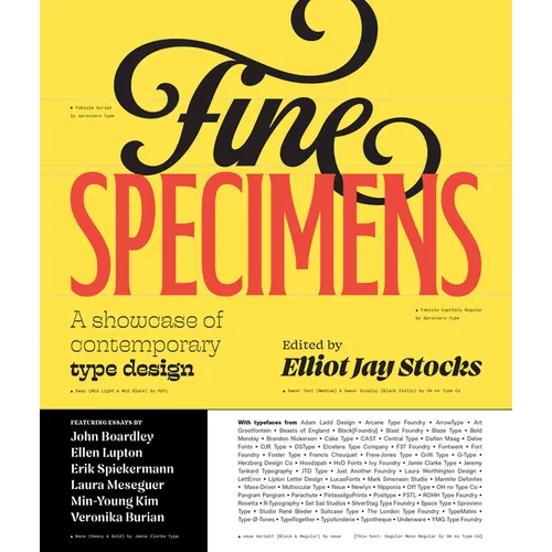 Fine Specimens: A Showcase of Contemporary Type Design
