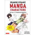 Drawing Dynamic Manga Characters: The Easy 1-2-3 Method for Beginners