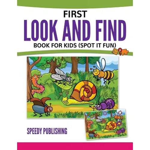 First Look And Find Book For Kids: (Spot It Fun)