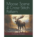 Moose Scene 4 Cross-Stitch Pattern