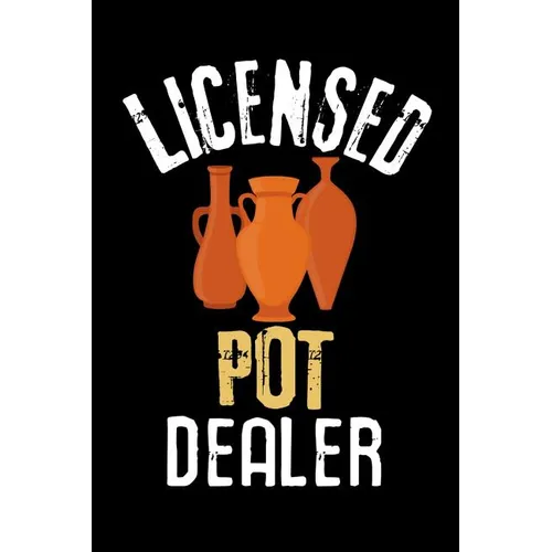 Licensed Pot Dealer: Pottery Project Book - 80 Project Sheets to Record your Ceramic Work - Gift for Potters