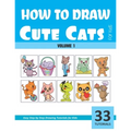 How to Draw Cute Cats for Kids - Volume 1